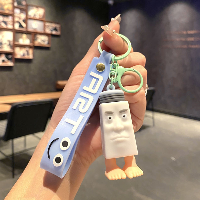 クロスボーダーウッドスティックマンペンダントホットステム外国版山海経キーホルダー面白い抽象フィギュアブラインドボックス小さなギフト|undefined