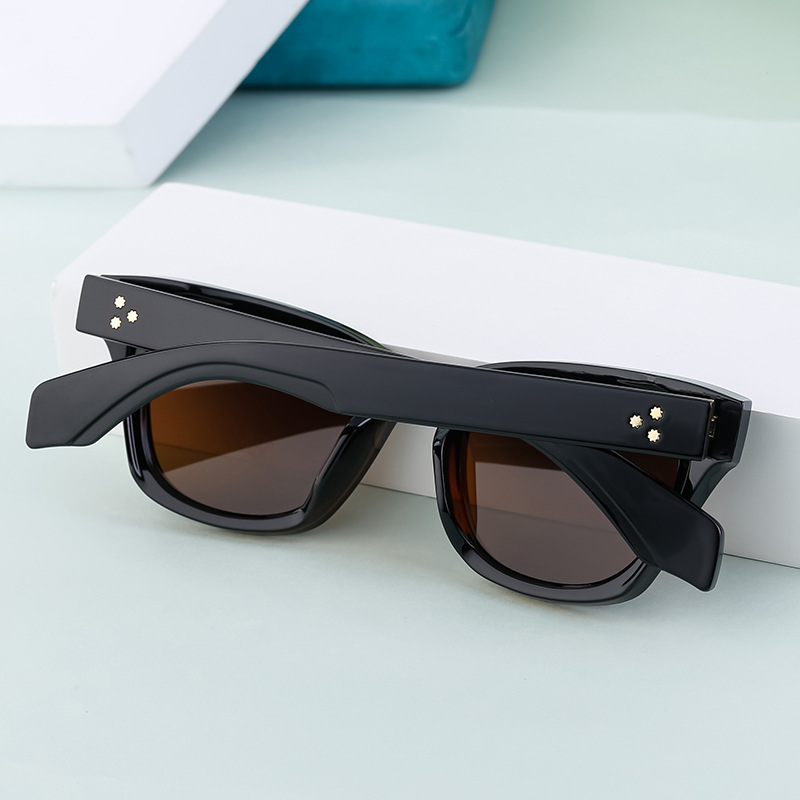 欧美新款复古猫眼墨镜男潮户外街拍墨镜男跨境眼镜批发sunglasses-阿里巴巴