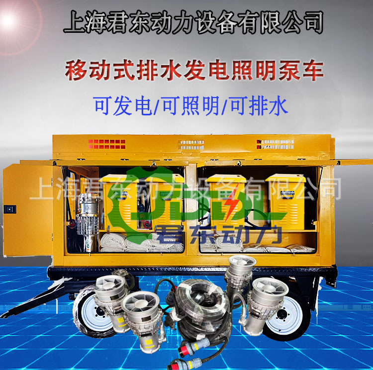 Мобильная насосная станция Jundong Power 12ZQ8000-15-55