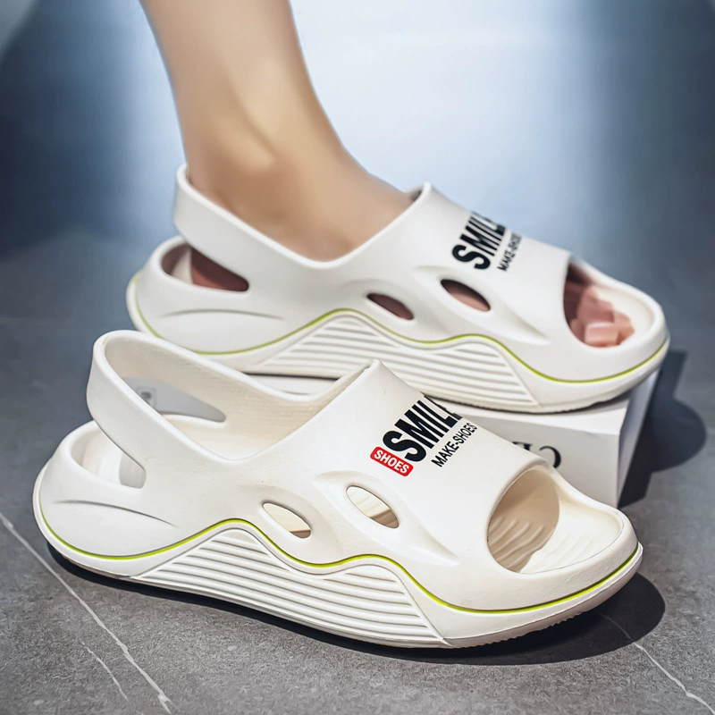 Дропшиппинг мужских летних пляжных сандалий из крокодиловой кожи, нескользящих, для вождения, спортивных, больших размеров, с кокосовым покрытием