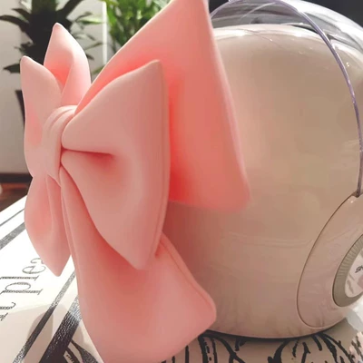 Electric car decoration accessories Yadi Emma bell battery car rear seat bow decoration can be customized color