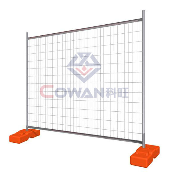 Australia barandilla temporal exportación de comercio exterior galvanizado en caliente protección de multitudes red de aislamiento temporal fence