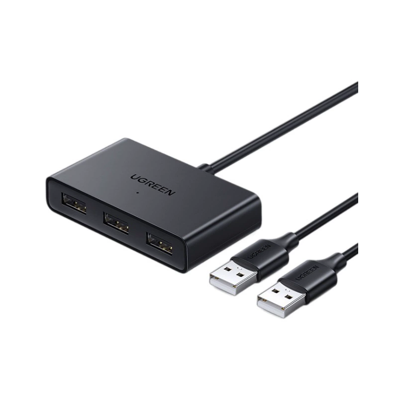 Универсальный USB-устройствo CM409USB: переключатель-конвертер с двумя входами и тремя выходами, кросс-экранирование/передача и совместное использование между двумя компьютерами