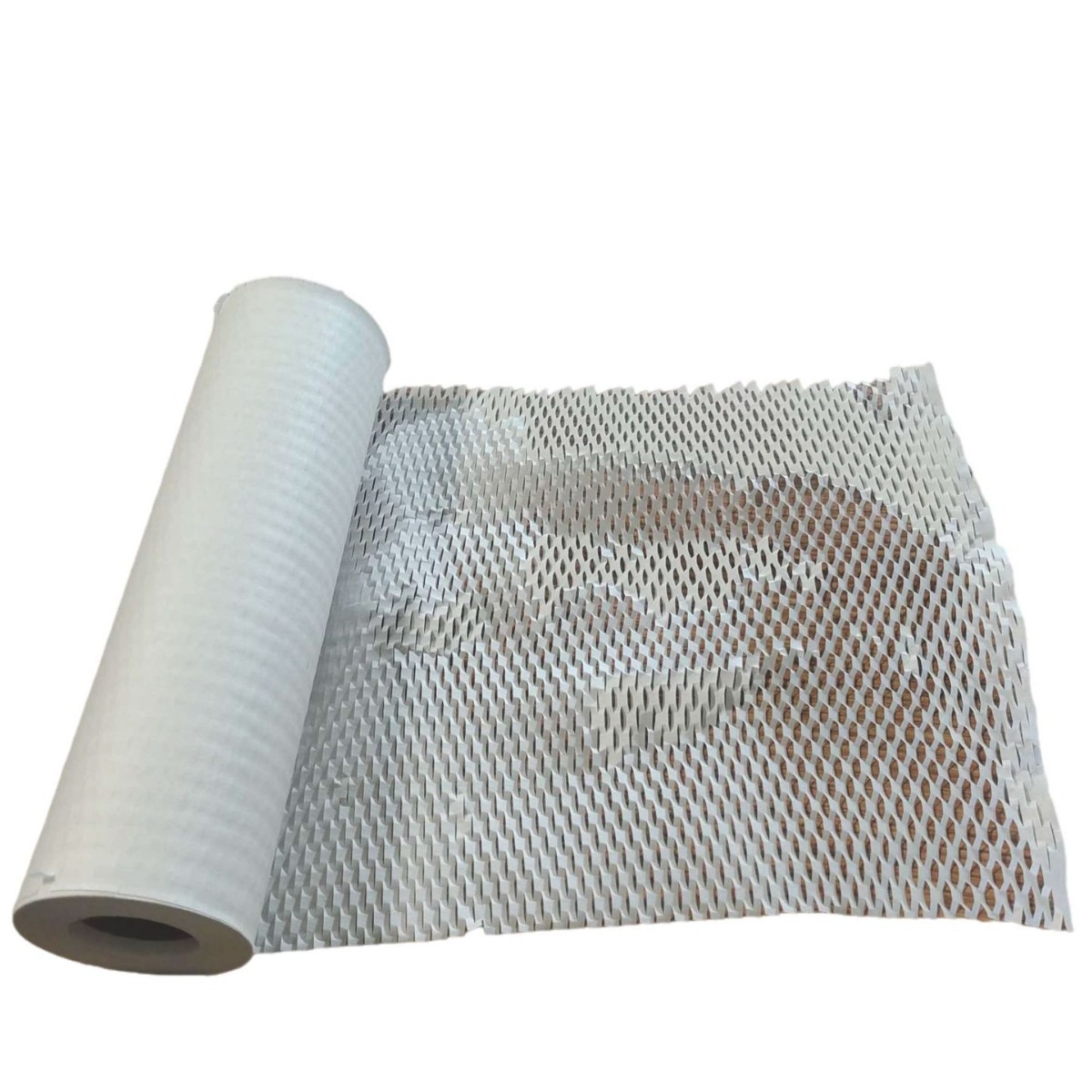 Los fabricantes suministran papel de nido de abeja de color blanco y negro, papel de embalaje degradable y ecológico, papel kraft amortiguado, papel de panal, bolsa de panal
