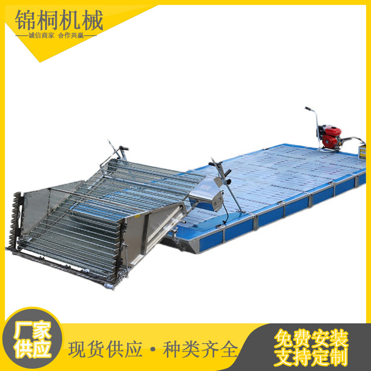 江苏简易打捞机收割割草船 水下收割机清理垃圾保洁设备出售价格