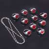 Naruto, necklace, ring, metal set, keychain, earrings