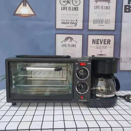 Home Breakfast Maker Multifunctional All-in-One Coffee Maker and Bread Maker