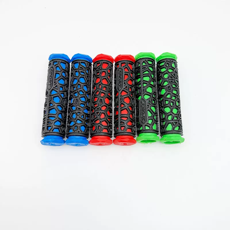 自行车双色把套防滑橡胶公路车山地车手柄学生车单车农机车手把握