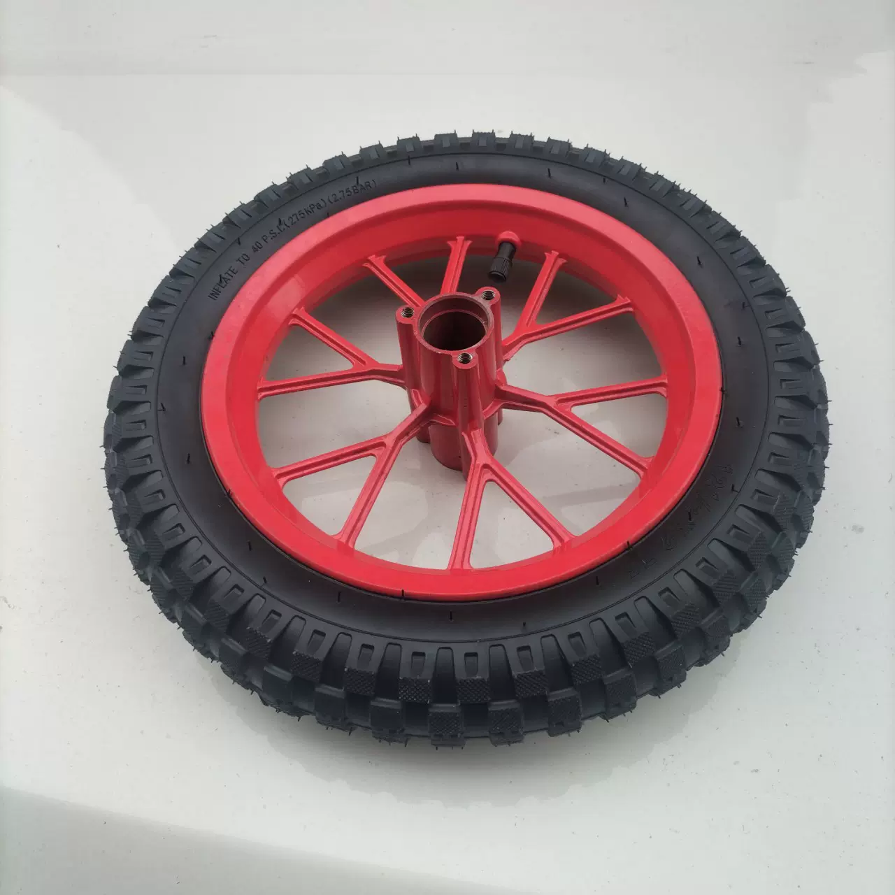 小越野摩托车小阿波罗轮毂轮胎12X1/2X2.75利亚轮子