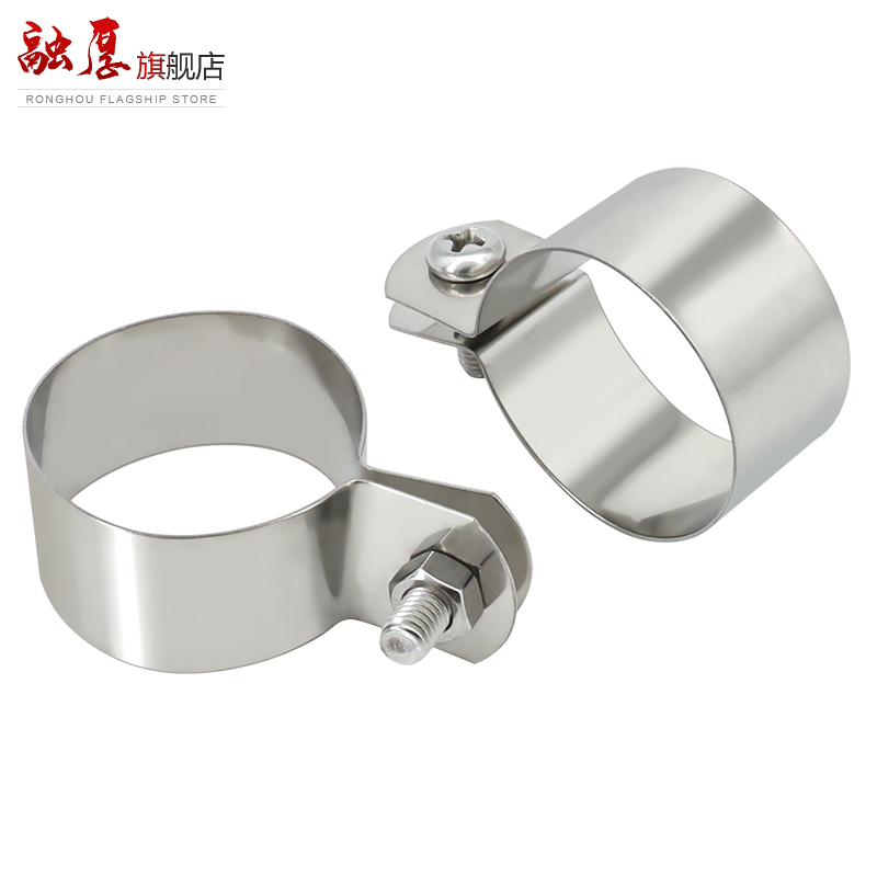 Abrazadera de conexión a tierra de ohmios de acero inoxidable 304 abrazadera de tubería abrazadera de tubería abrazadera de manguera