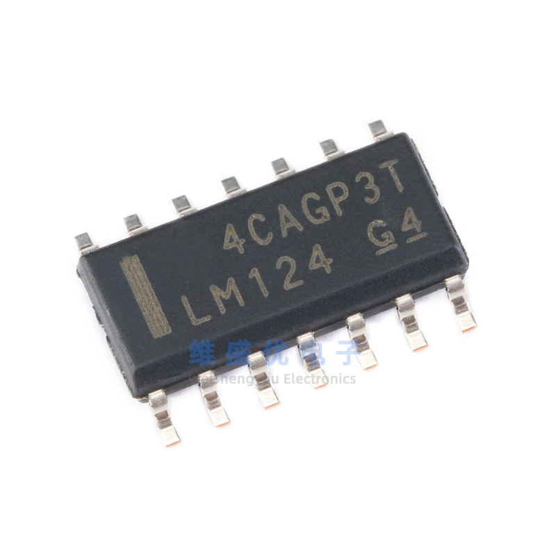 LM124 LM124DR LM124DR2G LM124DT Patch SOP-14 4 Ход Перевозка Чип IC