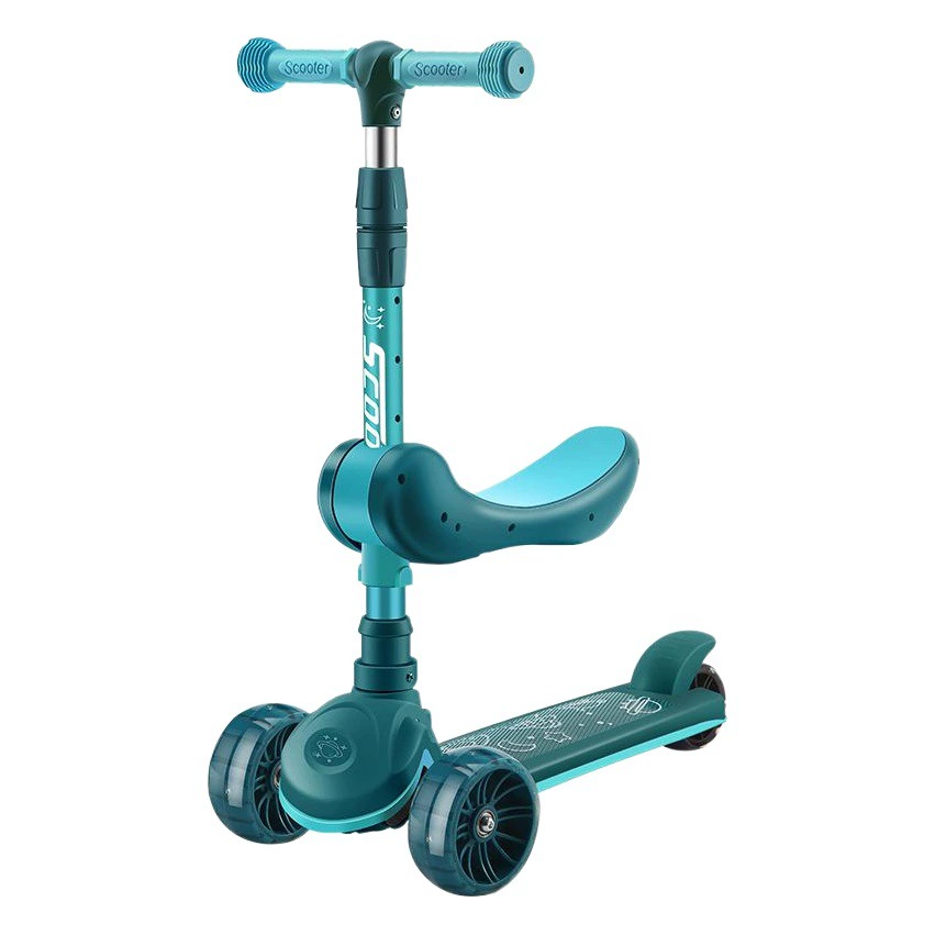 Детский скутер оптом От 2 до 12 лет детский автомобиль музыка три четыре колеса скутер детский