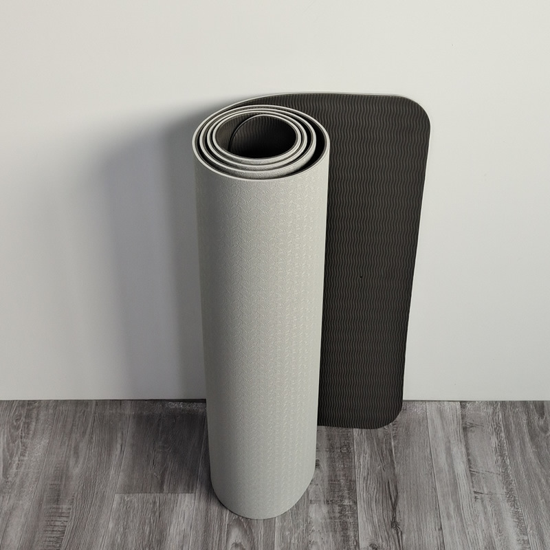 Manufacturer Wholesale Yoga Mat Tpe Material Enlarged Widened Thickeneded Non-Slip Grip Fitness Mat Skipping Rope Foreign Trade Cross-Border