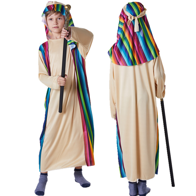 June 1 Children's Day Qatar Middle East Dubai Color Turban Shepherd cosplay Male Arab Local Heroes Clothing