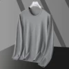 Long sleeve-light gray