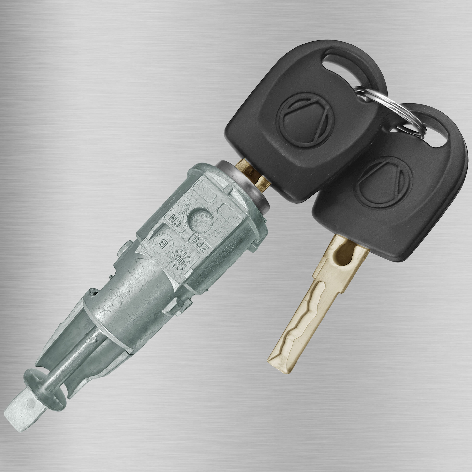 Transfronterizo Volkswagen Skoda Ming锐 puerta de cerradura 2 llaves piezas de automóvil 1Z0837167C 6Y0898167E