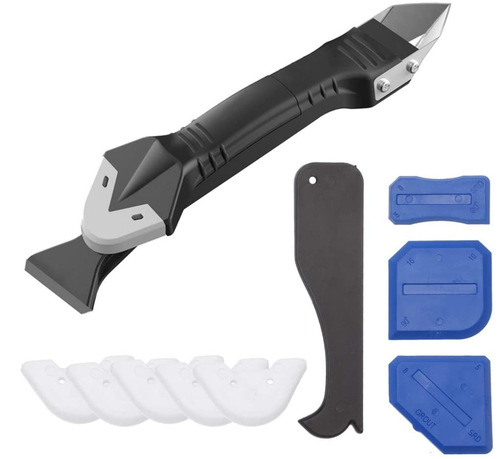 Caulking tool, metal scraper, ceramic tile caulking tool, negative angle scraper, shovel, glass glue scraper