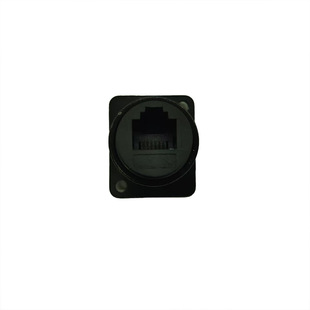 D-Type Module Cat3 Rj12 6P6C Female to Female Telephone Straight-Through Head