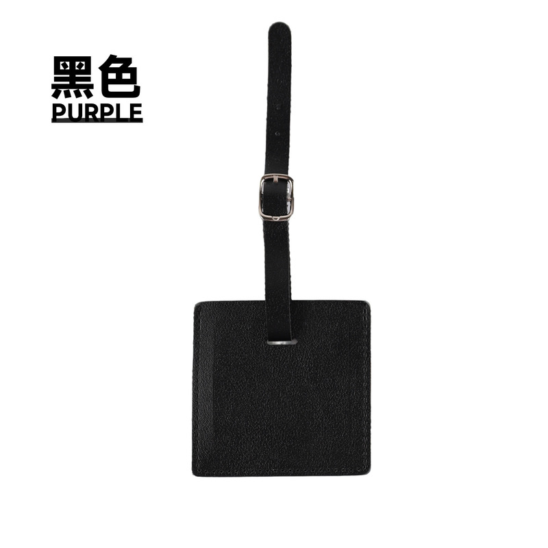 クロスボーダーバ�ードタグ pu レザーマルチカラースポットスーツケースフリップタグタグ荷物タグカスタムロゴ|undefined