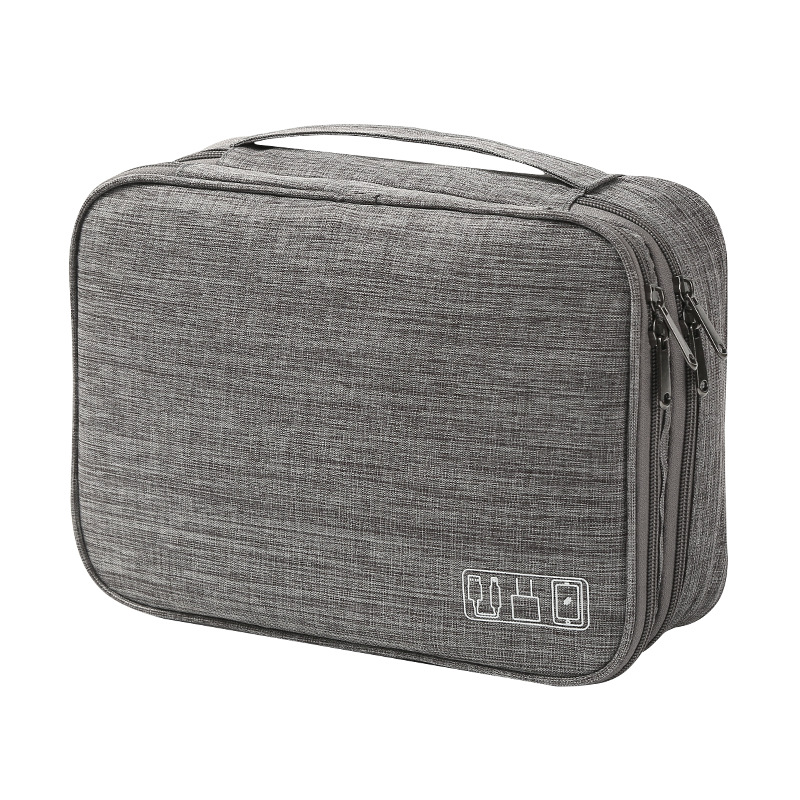 Cationic Digital Bag Mobile Phone Data Cable Charging Cable Storage Bag New Storage Box U Disk Multifunctional Digital Bag