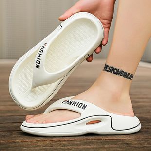 One-Piece Drop Shipping with Free Shipping Eva Flip-Flops for Men, Non-Slip and Wear-Resistant Outer Wear Beach Shoes, Flip-Flops, Cross-Border Drop Shipping