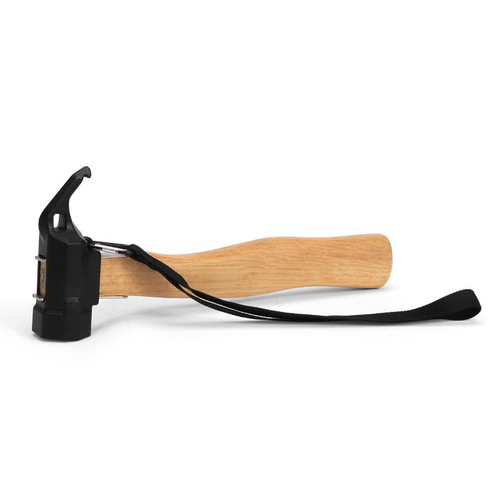 Outdoor multifunctional ground nail hammer, camping tent canopy camp nail hammer, wooden deck nail puller, copper hammer hammer