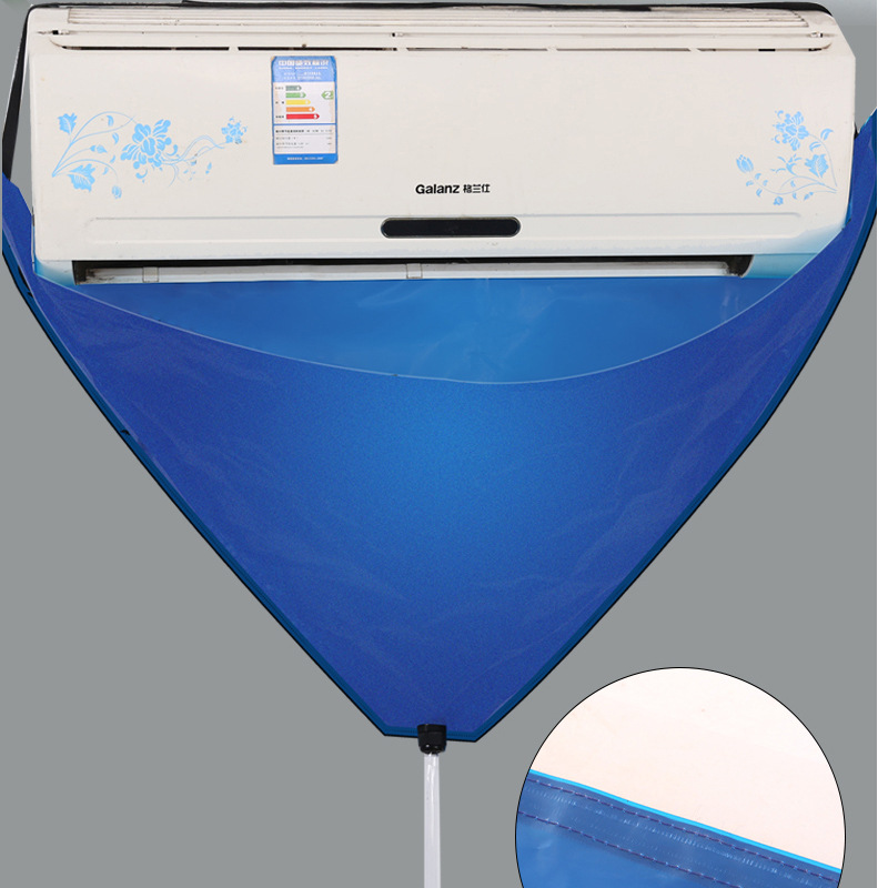 Herramientas de limpieza de aire acondicionado conjunto completo de limpieza de aire acondicionado cubierta de agua cubierta impermeable aire acondicionado limpieza de agua bolsa de cubierta impermeable