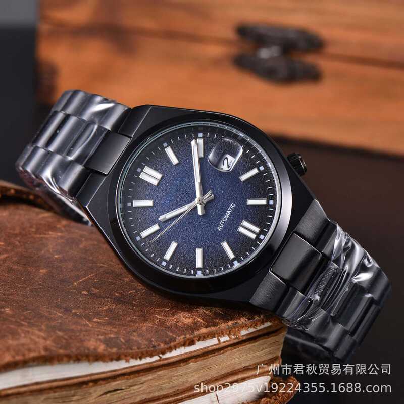 Manufacturer Wholesale Aliexpress Men's Six-Pin Calendar Fashion High-Quality Steel Band Fully Automatic Seiko Men's Watch
