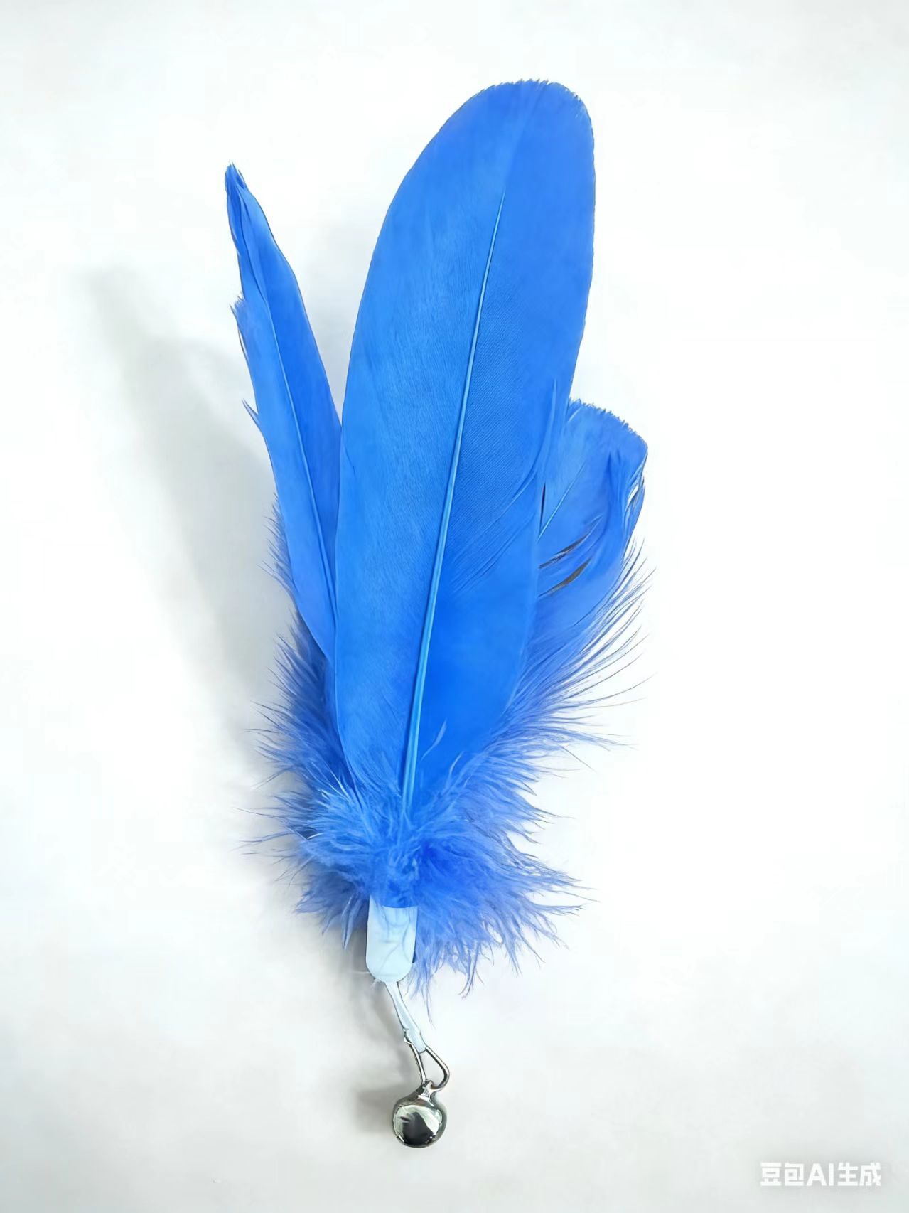 Blue feather replacement head (large bristle)