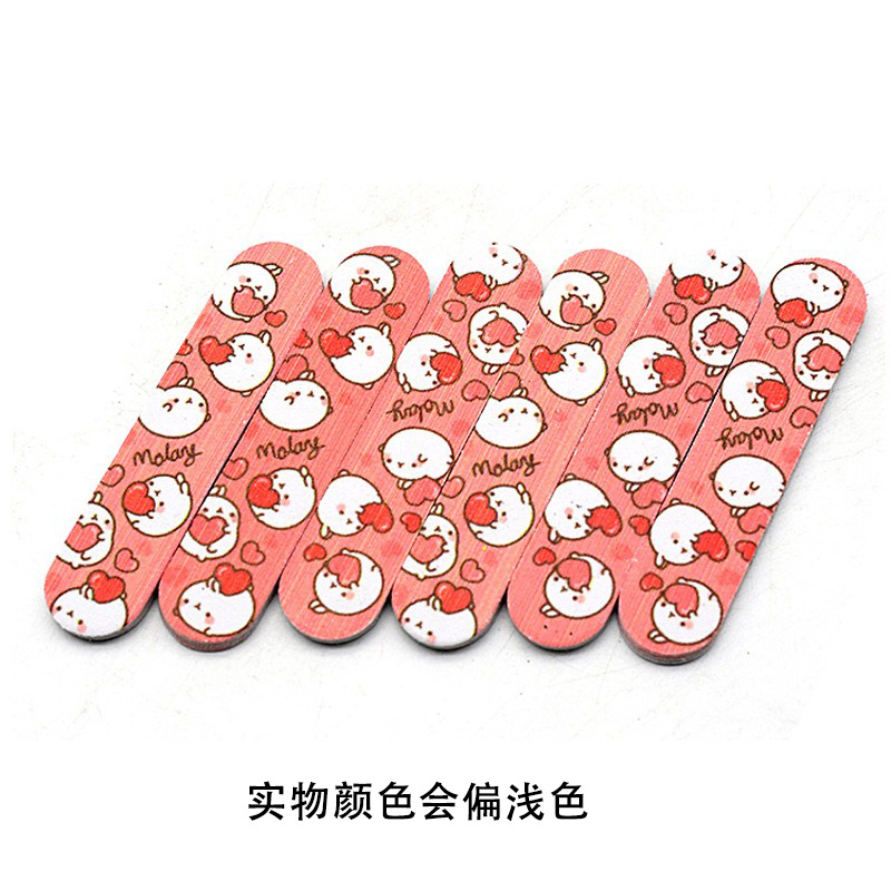 かわいいミニプリントは両面ネイルの小さい砂の条の9cmを挫折して条を磨いて爪のツールの現物を研磨して卸売りします。