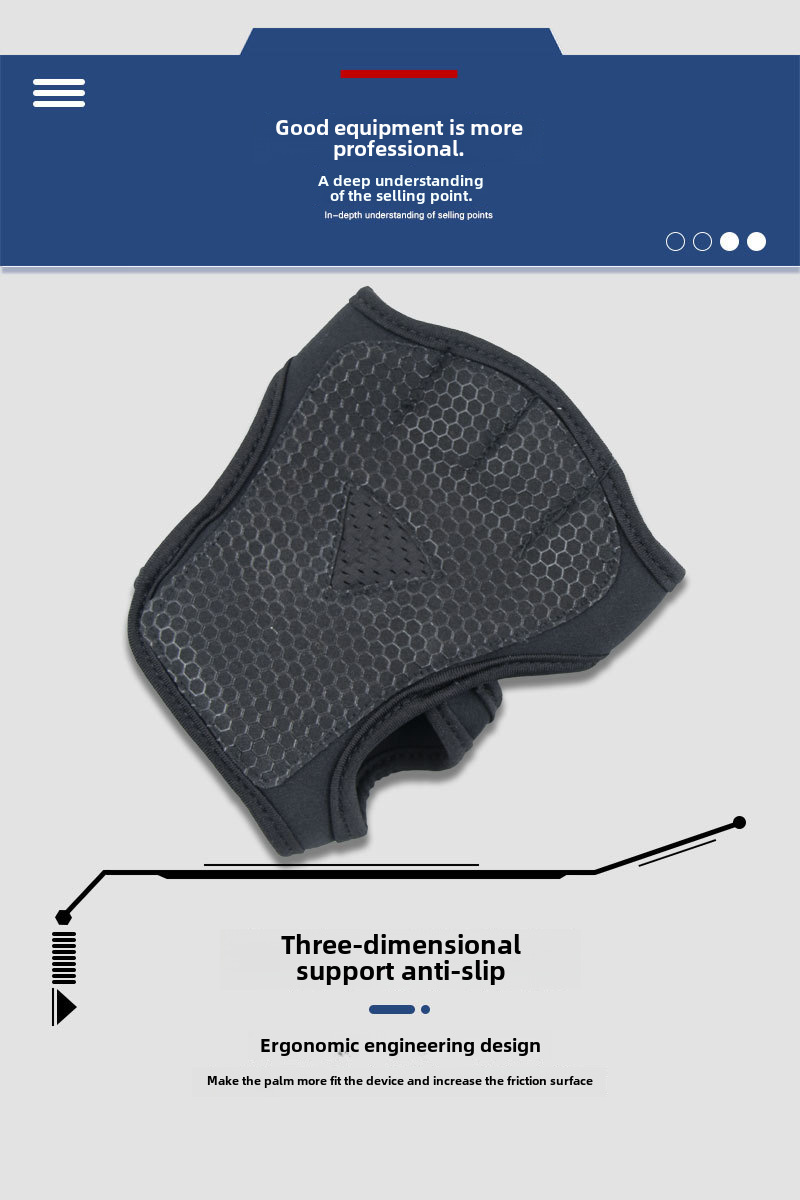 Gants d'haltérophilie respirants antidérapants et anti-callosités pour équipement de fitness en coton laminé pour hommes et femmes_voghion.com
