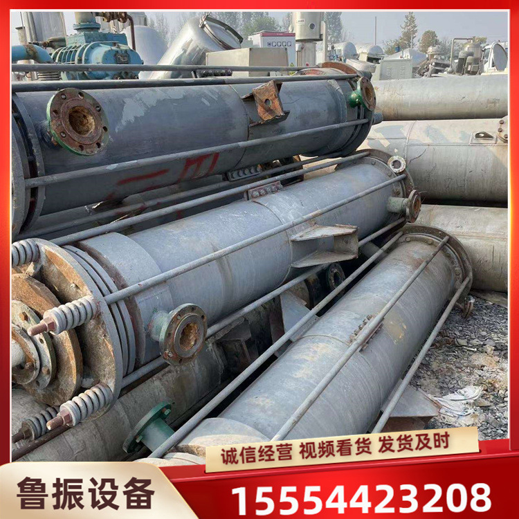 转让现货搪瓷冷凝器九成新 石墨搪瓷冷凝器 各种型号