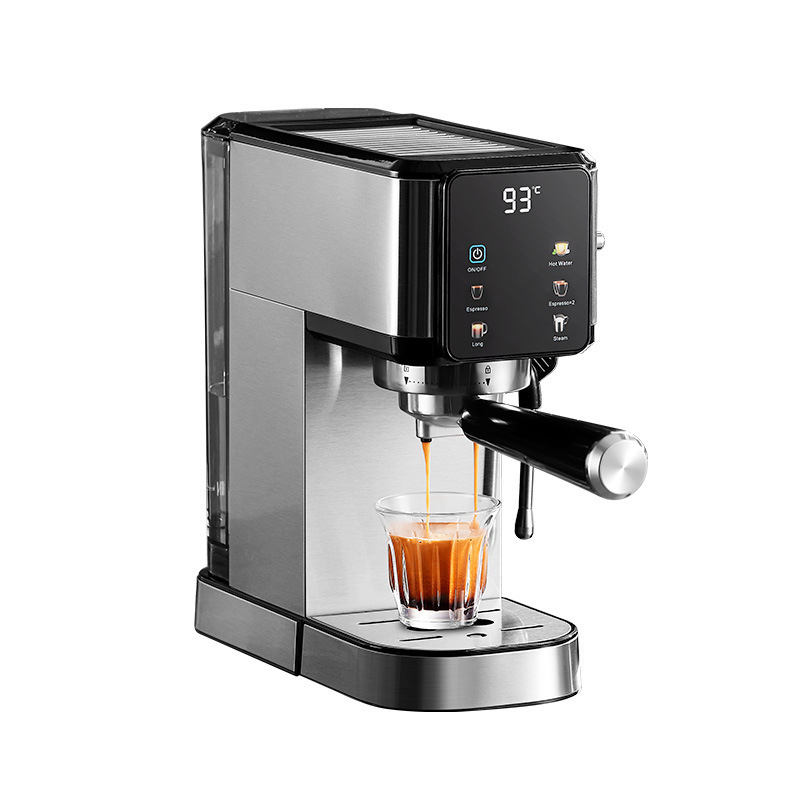 Espresso Machineエスプレッソコーヒーマシン家庭用小型半自動20barコーヒーマシンミルク泡クロスボーダー|undefined