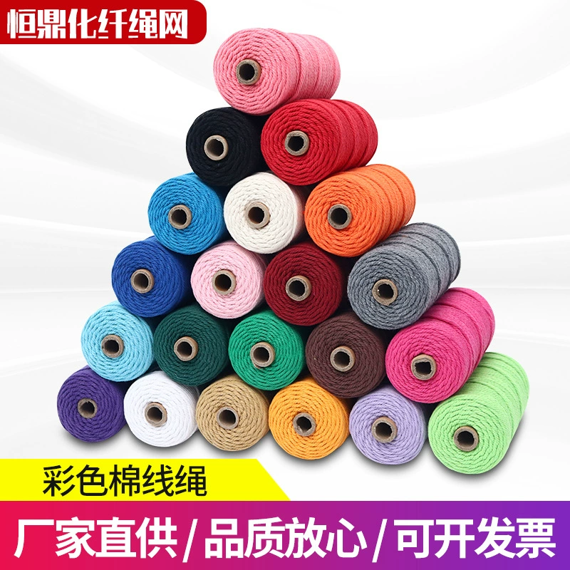 Обработка пользовательских цвет белый хлопок шнур производители поставляют различные спецификации Цвет толщина поддержки настройки