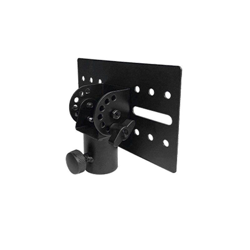 Bandeja de soporte de altavoz universal de metal engrosada de audio PTZ placa base KTV bandeja base accesorios paleta