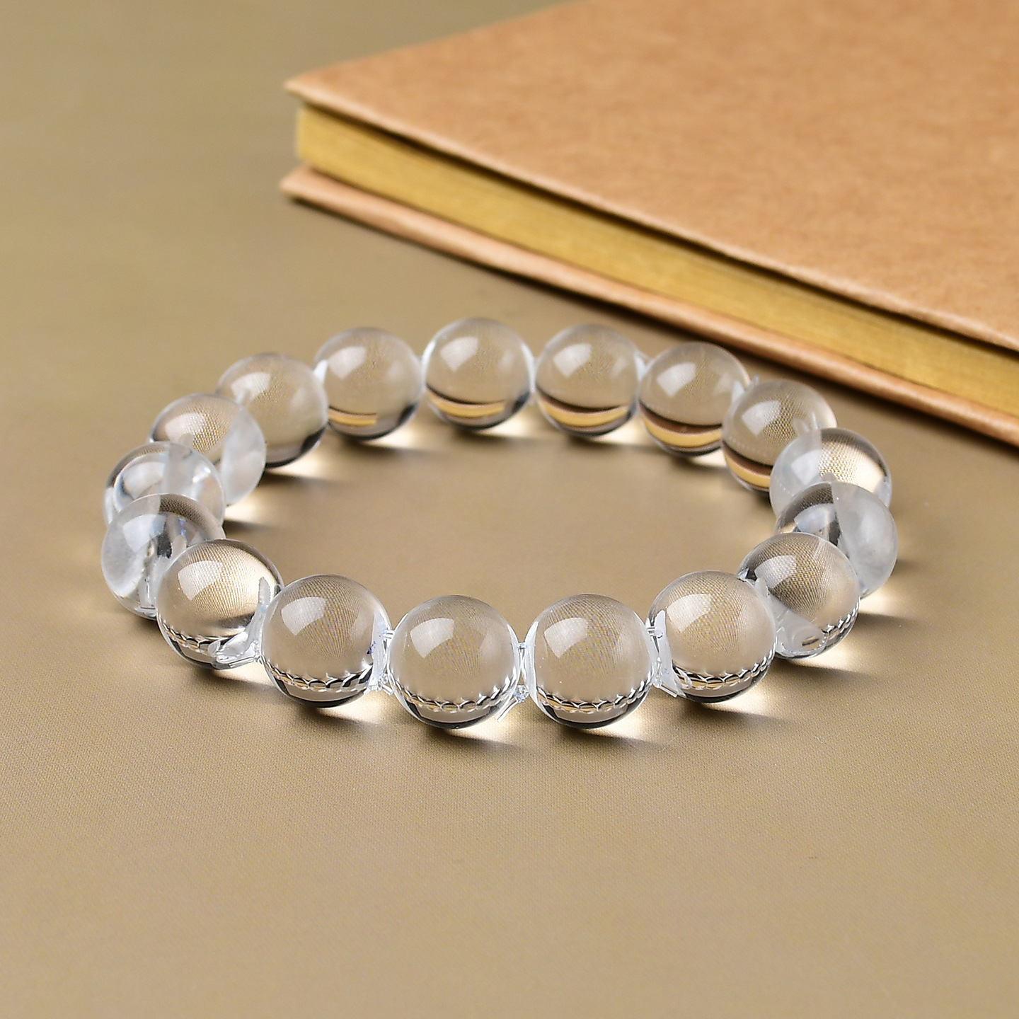 白水晶泡泡珠手鏈