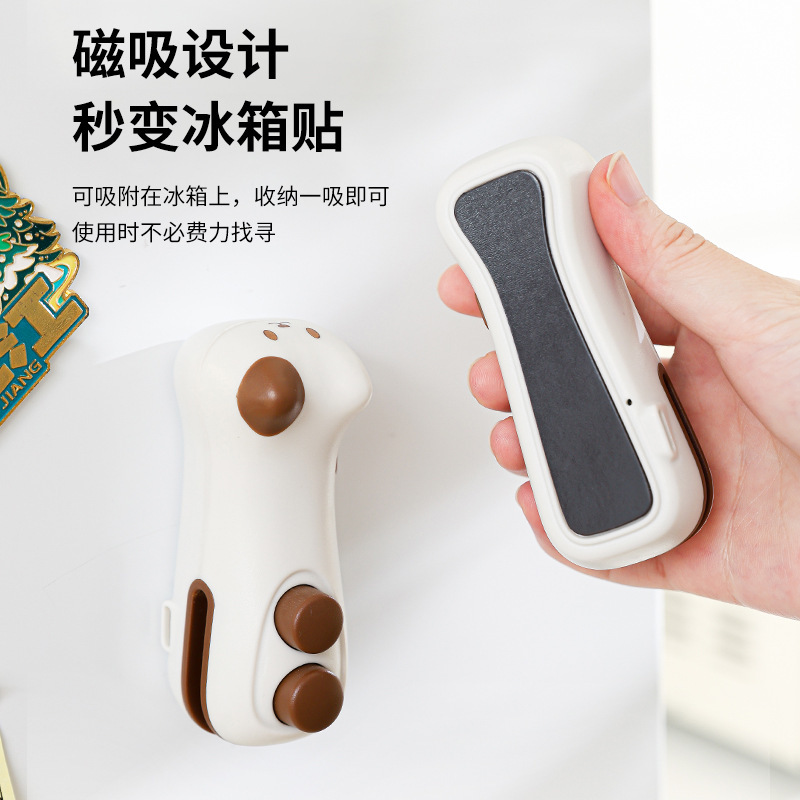 小猫咪切封两用迷你封口机磁吸小型零食封口机便携速热usb热压|undefined