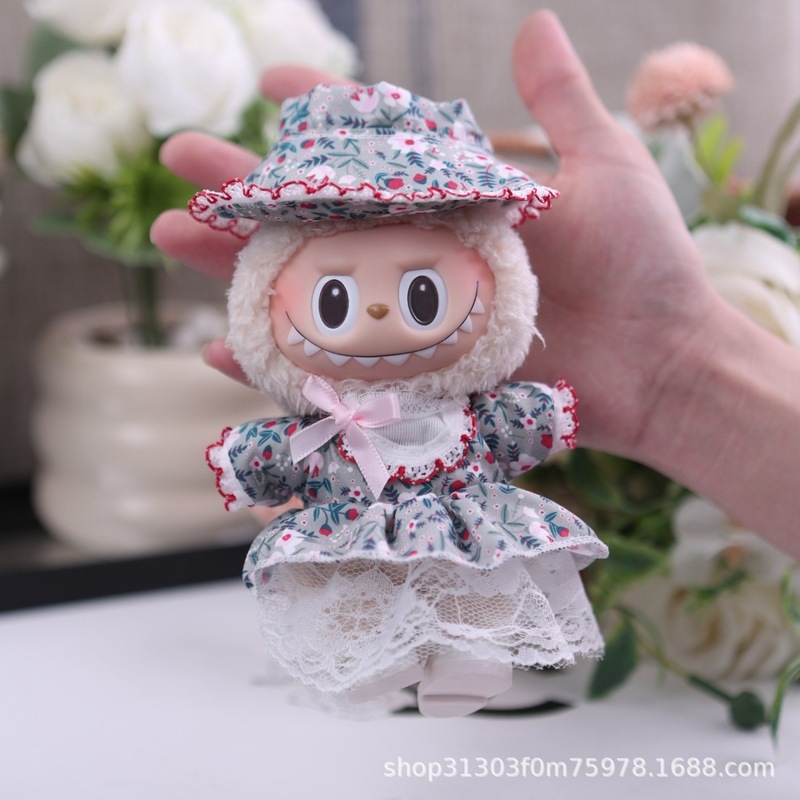 衣類のみ 17cmlabubu ベビー服第一世代、第二世代、第三世代ラブブビニール服ベビー服着替えセット卸売|undefined