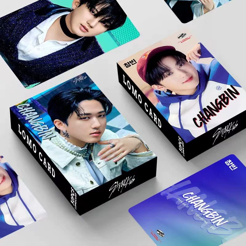Новая карточка CHANGBIN Xu Zhangbin двусторонняя 30 шт., маленькая LOMO-карта, карточка альбома Straykids