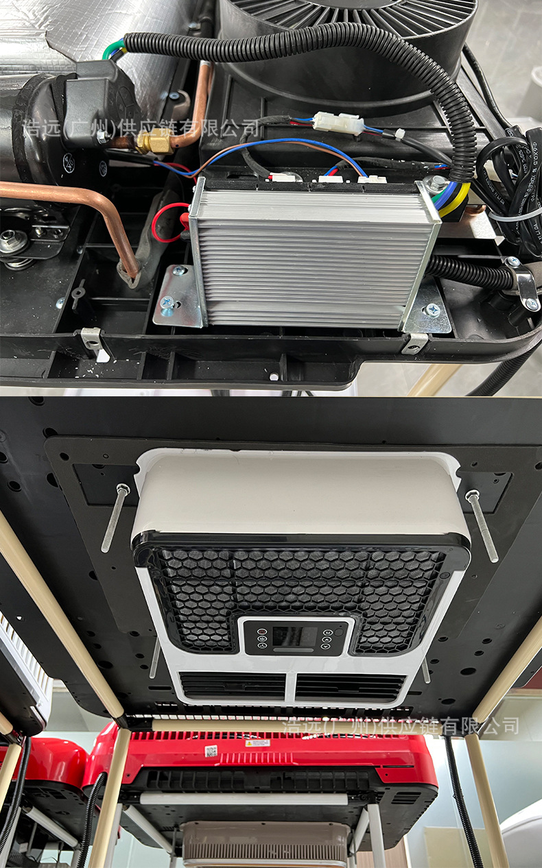 Factory Wholesale Car Air Conditioner 12V Vehicle-Mounted Electric Air Conditioner All-In-One Unit 24V Parking Air Conditioner Refrigeration Car Air Conditioner
