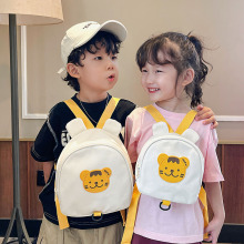 韩版帆布小熊幼儿小书包凹造型零食配饰包外出防走失儿童双肩包潮