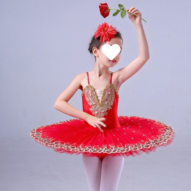新款芭蕾舞裙儿童小天鹅演出服女童蓬蓬纱裙tutu裙舞蹈表演服装|undefined