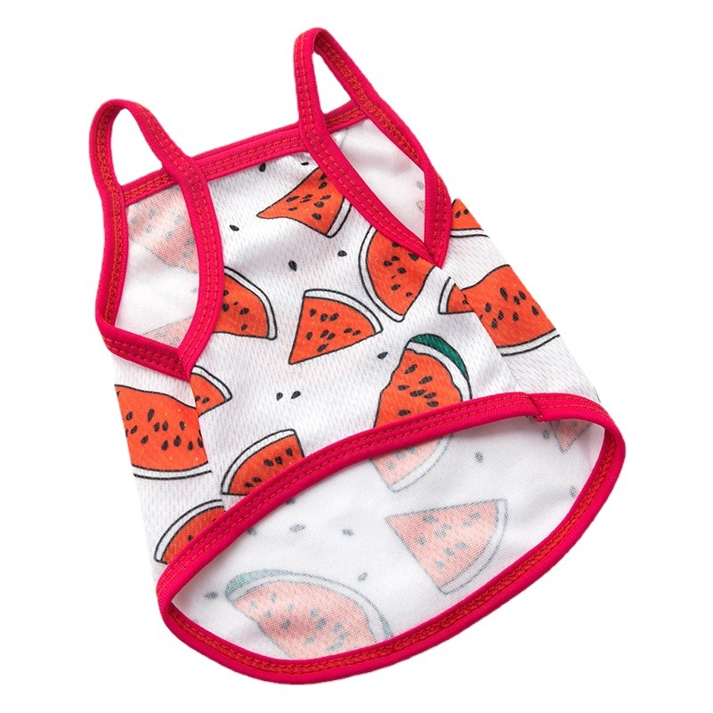 Ropa para mascotas, gato, bichón, lucha contra Bomei, perro pequeño, chaleco nuevo, camisola, ropa para perros, estilo fino de primavera y verano