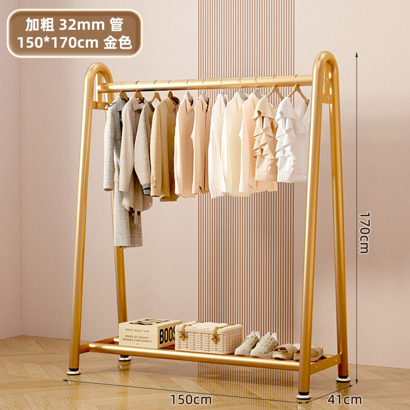 걱정 없는 애프터 서비스丨빅맥 3.2CM 두꺼운 파이프 직경丨럭셔리 골드-바닥을 걸레질하지 않고 높게 [150CM*170CM] 단일 레이어 모델