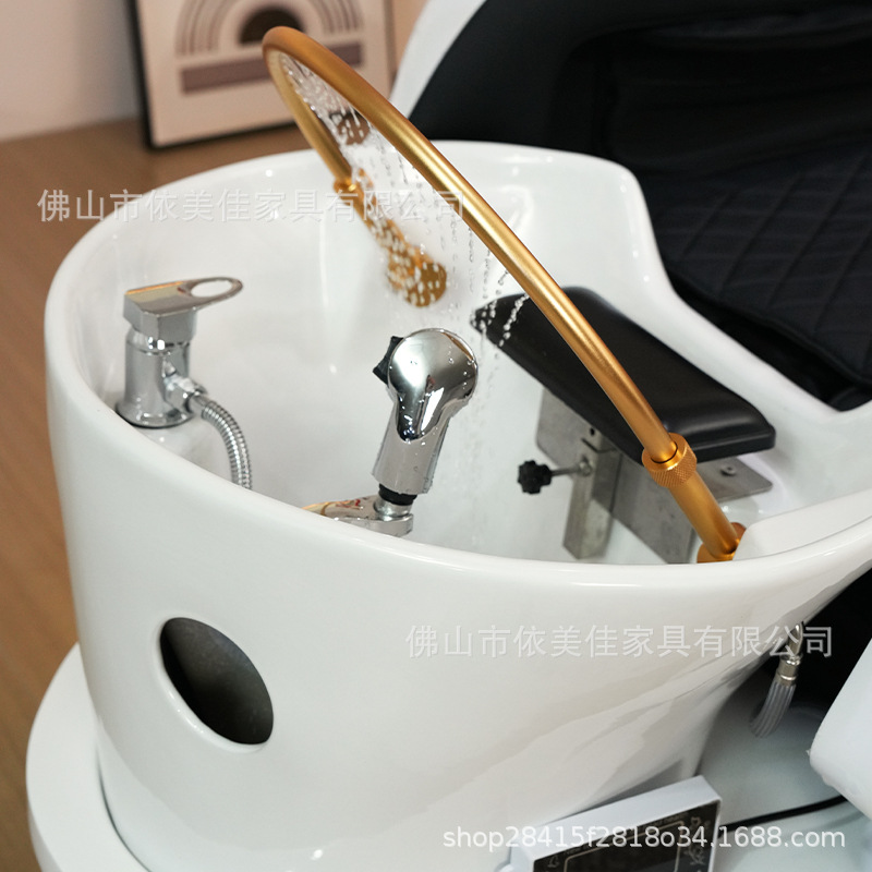 Cama de lavado de cabello para salón de belleza especial de enfermería de cabello, cama de lavado de cabello de masaje tailandés, fumigación de circulación de agua
