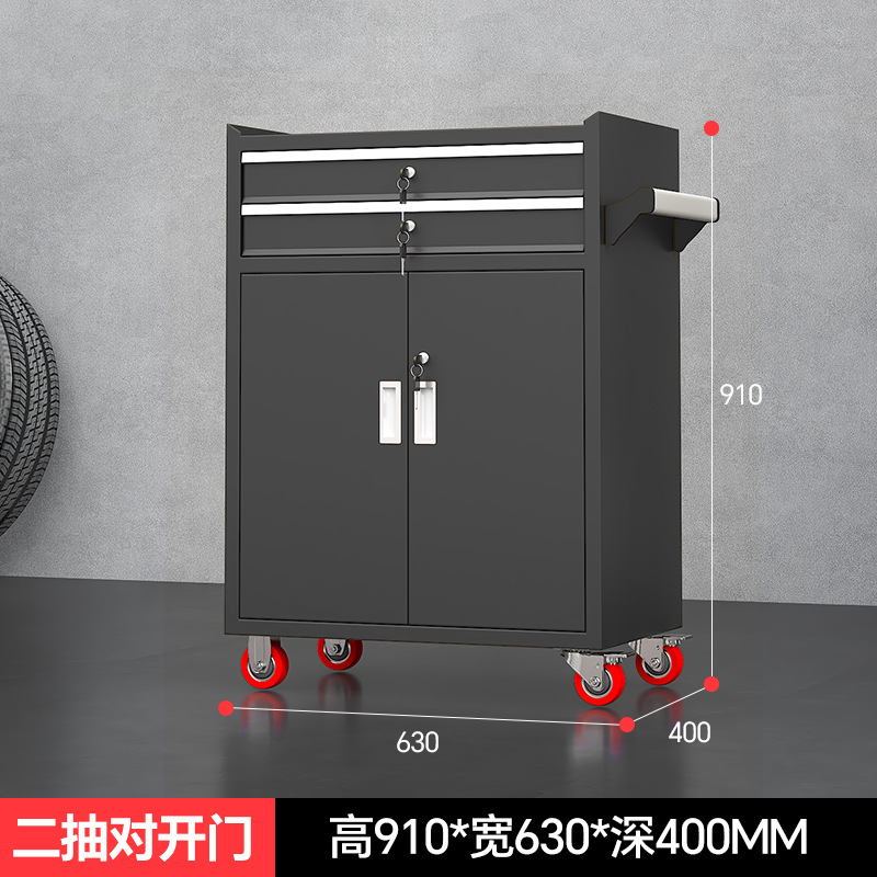 Carro de herramientas de reparación de automóviles Carro de reparación multifuncional móvil Taller pesado Hardware con cajón Fabricante de camiones de herramientas