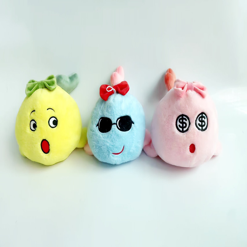 Venta al por mayor 8 pulgadas muñeca captura máquina fábrica felpa juguete muñeca boda actividad lanzando regalo decoración empuje