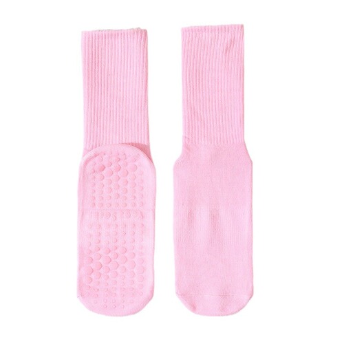 Yoga Socks Women Mid-Calf Professional Non-Slip Socks Indoor Adult Floor Socks Autumn/Winter Fitness Pilates Ankle Socks