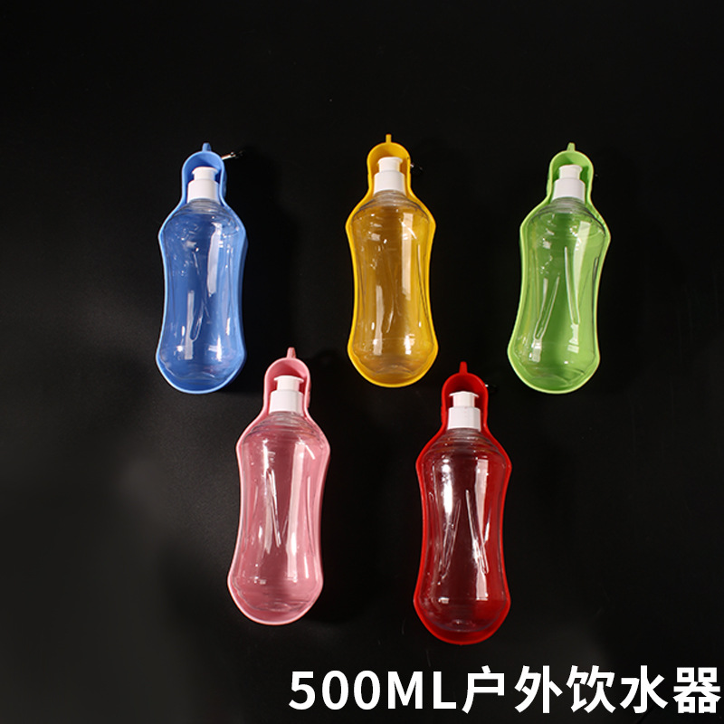 Taza de agua para mascotas, botella de agua para conejo, perro, gato, taza de agua potable, alimentador de agua, tipo de suspensión automática para perros