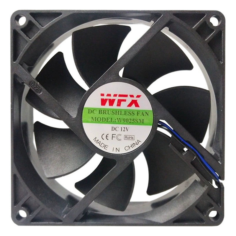 Фабрика сразу 9025 охлаждающий вентилятор 9225 вентилятор 12V24V большой объем воздуха высокая скорость 9 см охлаждающий вентилятор